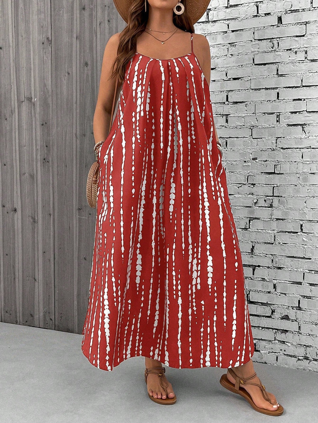 Paisley - Plus Size Boho Summer Maxi Dress