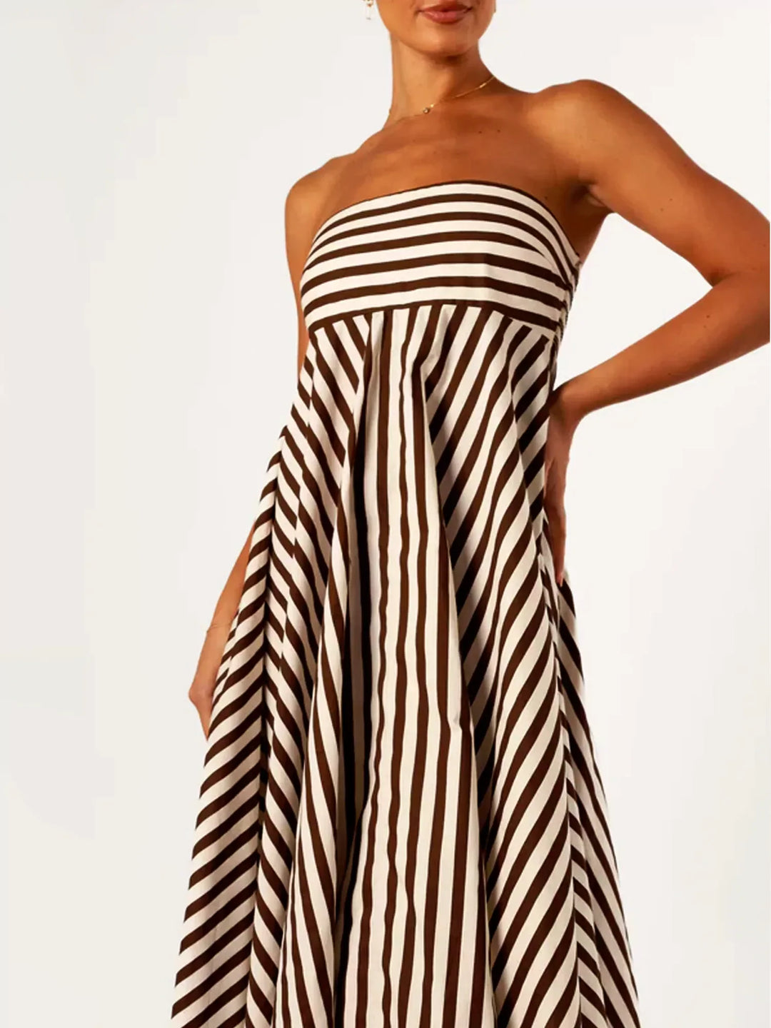 Claire - Strapless Maxi Dress