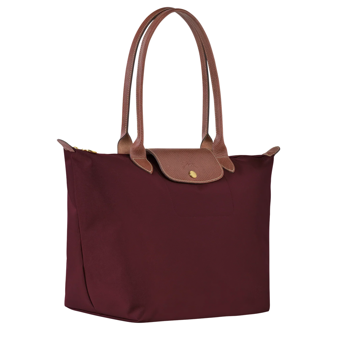 Large Le Pliage Tote, Burgundy
