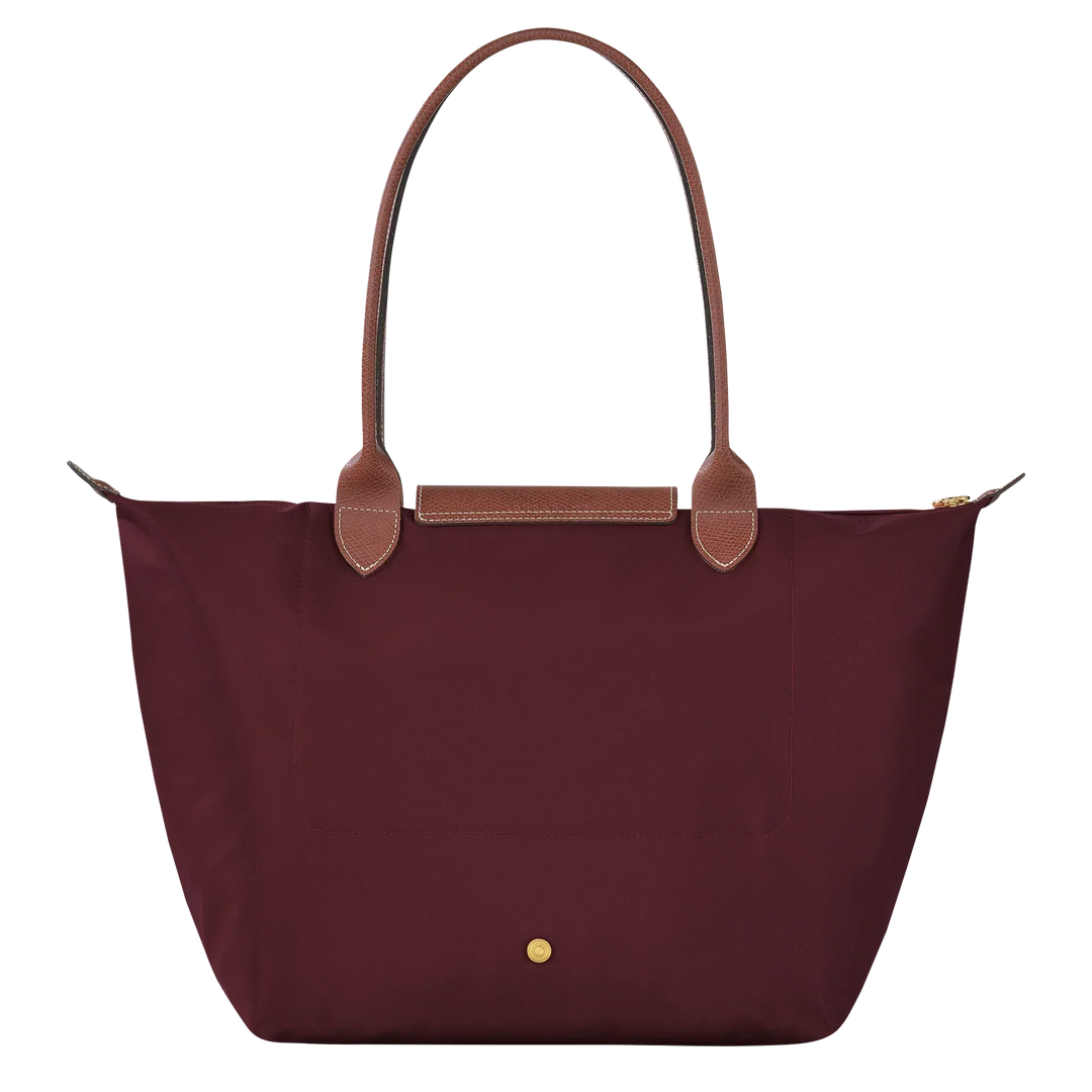 Large Le Pliage Tote, Burgundy