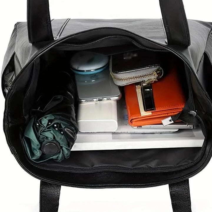 Debra - Leather Tote Bag