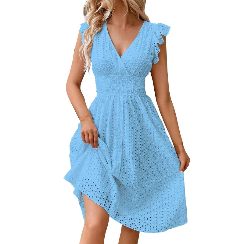Lily - V-Neck Summer Dress