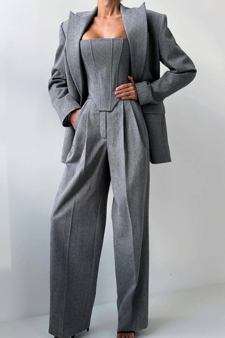 Aurora Three-Piece Suit Set
