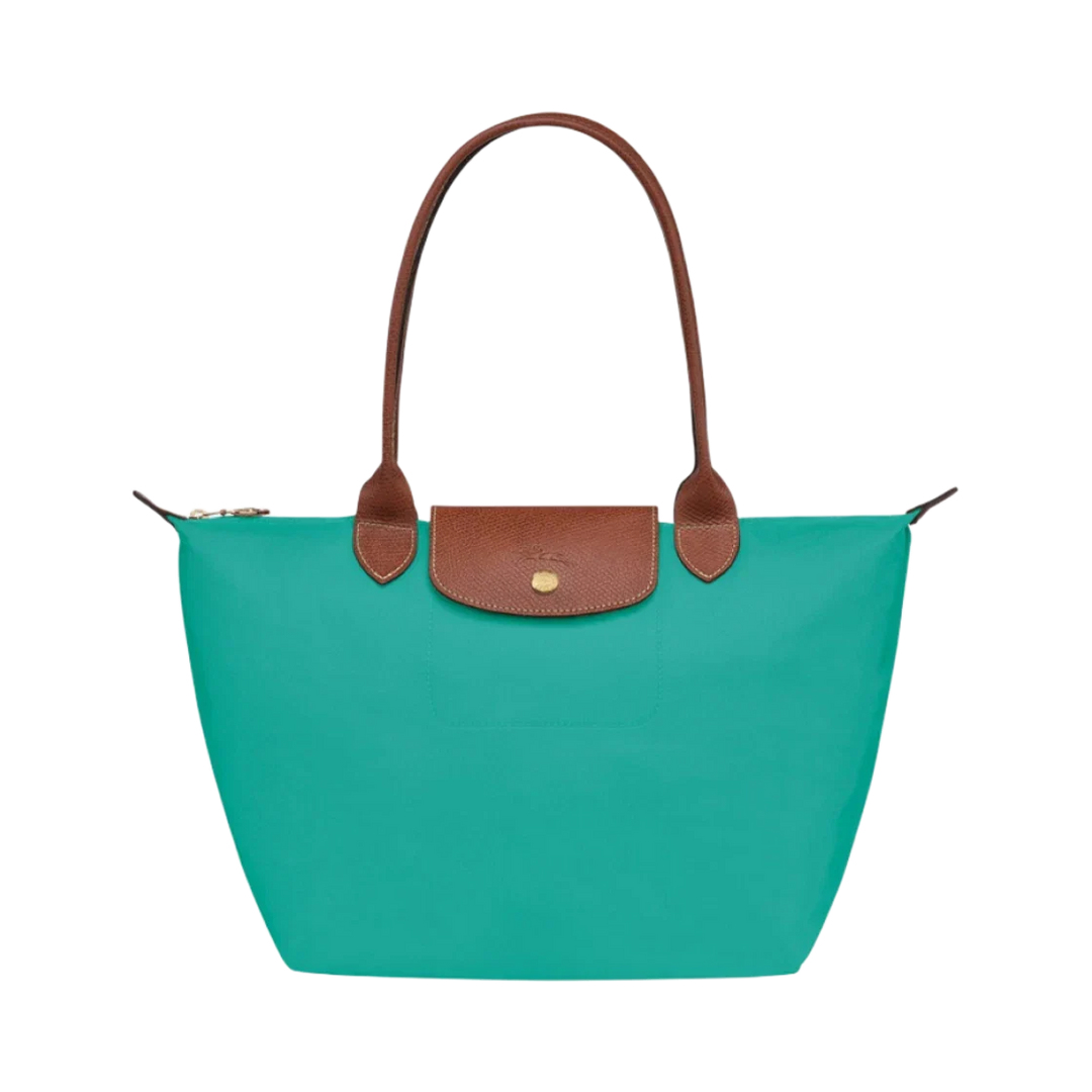 Large Le Pliage Tote, Turquoise