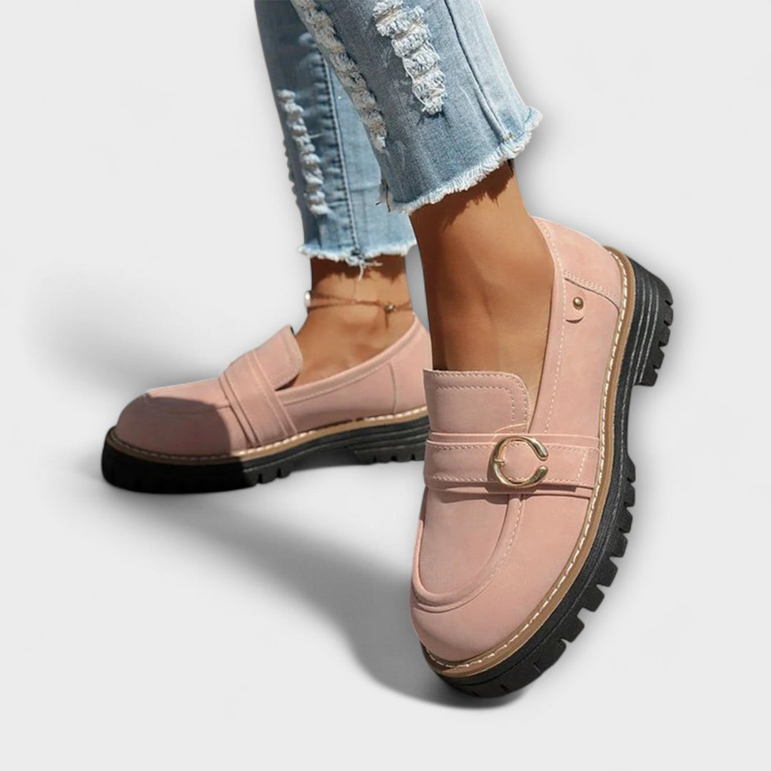 Sophia | Rounded Toe Casual Loafers