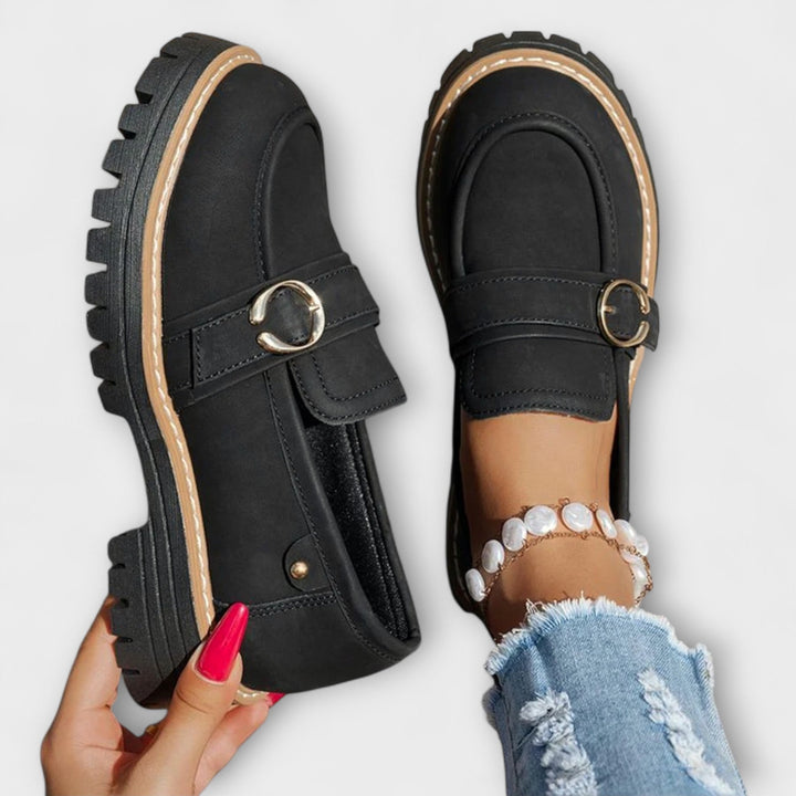 Sophia | Rounded Toe Casual Loafers