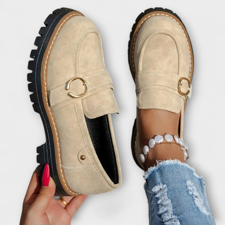 Sophia | Rounded Toe Casual Loafers