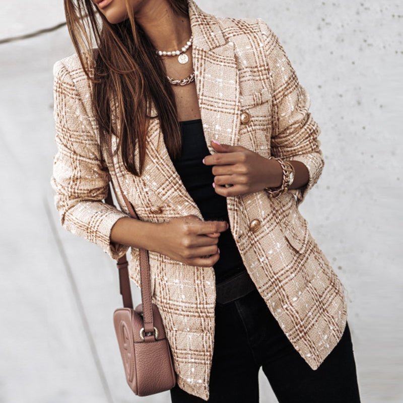 Hailey - Classic Check Blazer