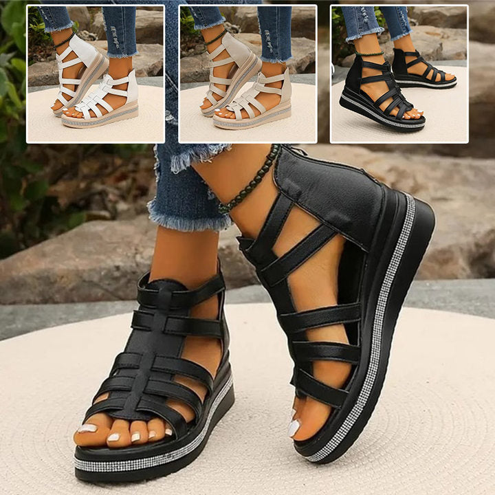 Scarlett - Strappy Platform Sandals