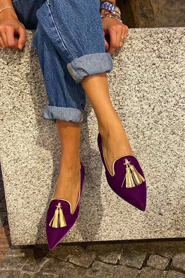 VIELLA | LOAFER WITH ELEGANT TASSELS