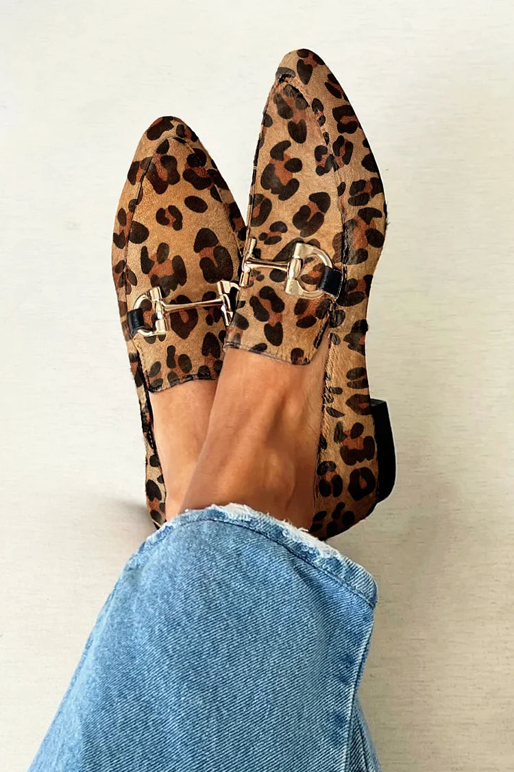VIELLA | LOAFER WITH METALLIC DETAIL