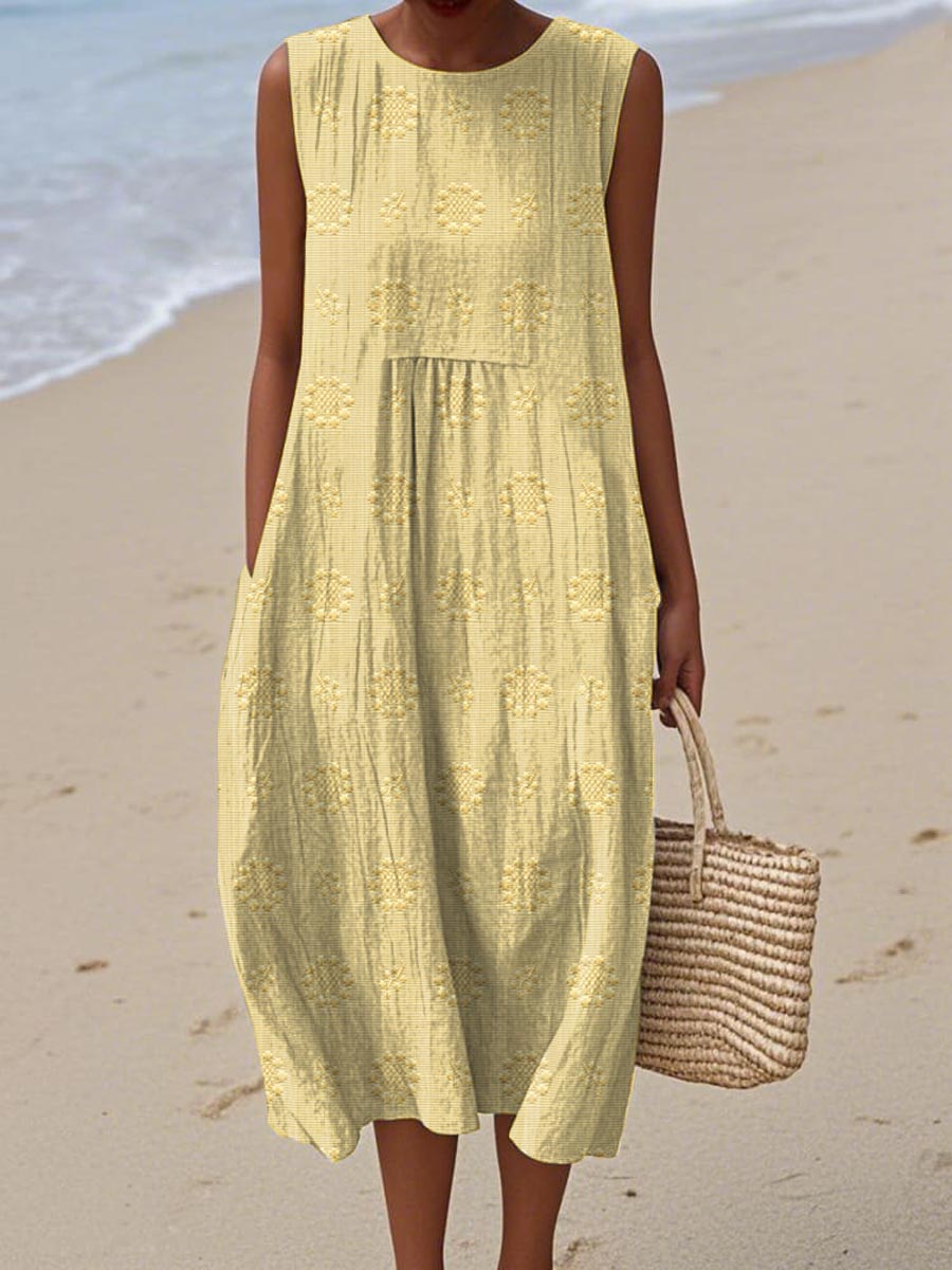 Suzan | Elegant Summer Dress With Pockets