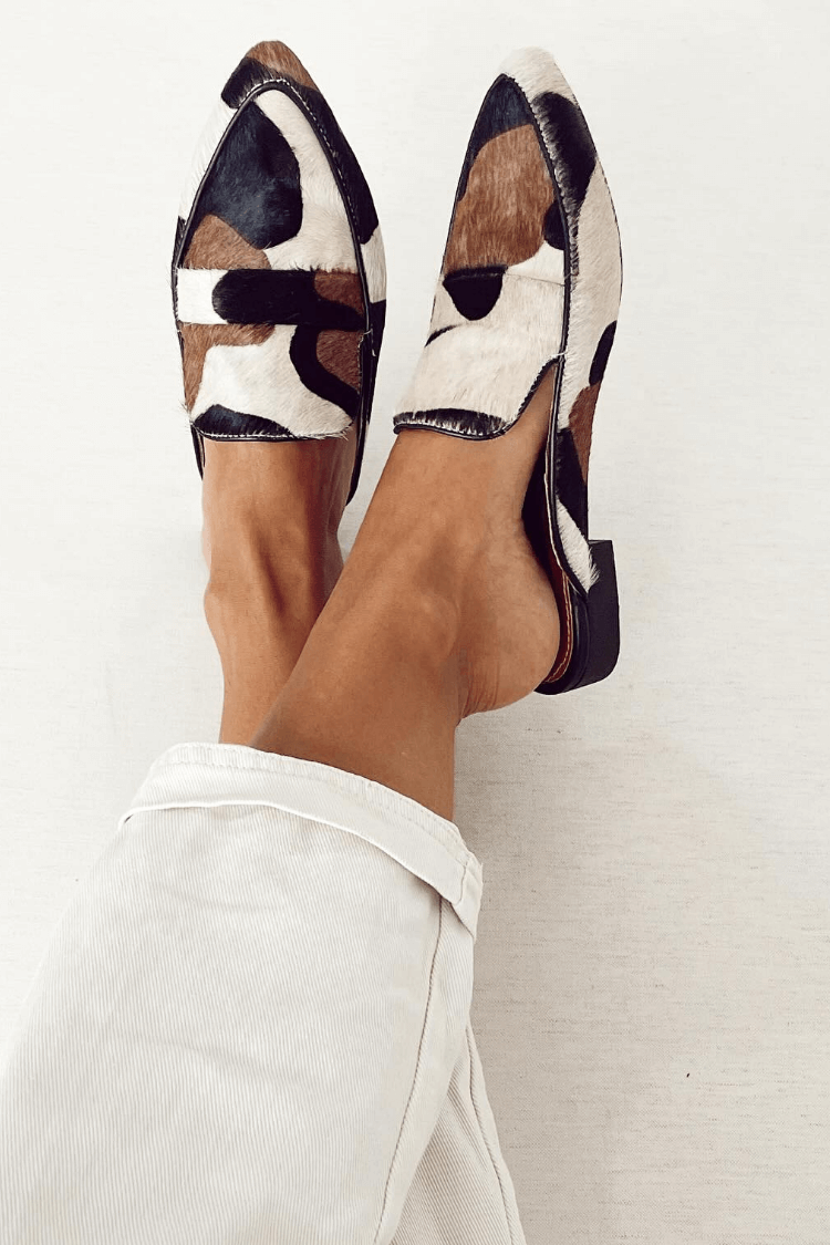 VIELLA | LOAFER WITH ABSTRACT PATTERN