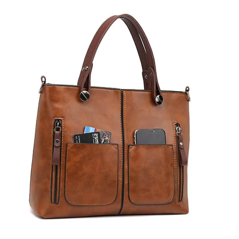 Delilah - Structured Tote Handbag