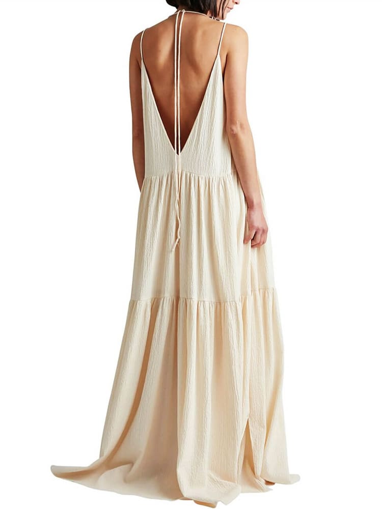 Evelyn - Sleeveless Maxi Sundress