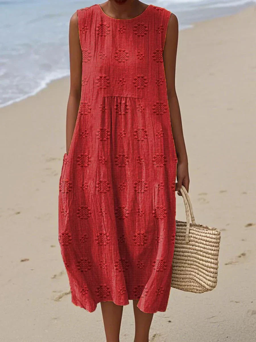 Suzan | Elegant Summer Dress With Pockets