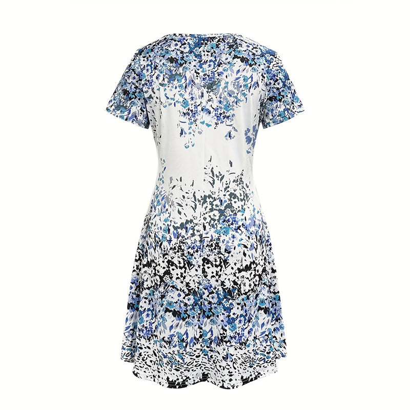 Casual Retro-Inspired Dress