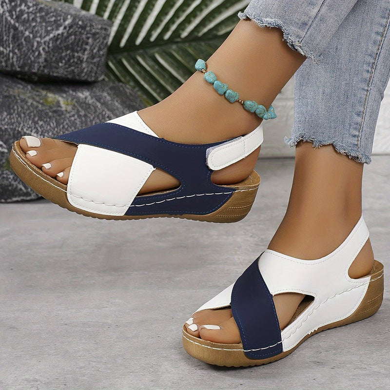 Angela - Crisscross Slingback Sandals