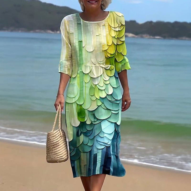 Retro Ombre Dress