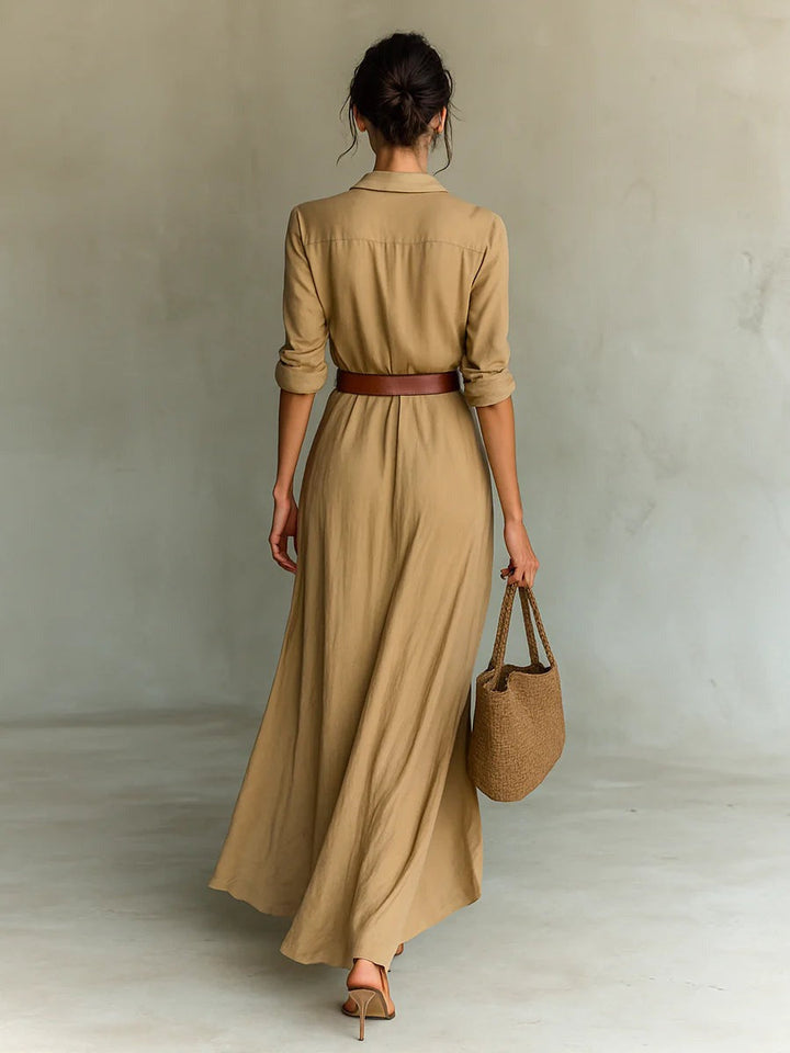 Katrina – Flowing Shirt Dress
