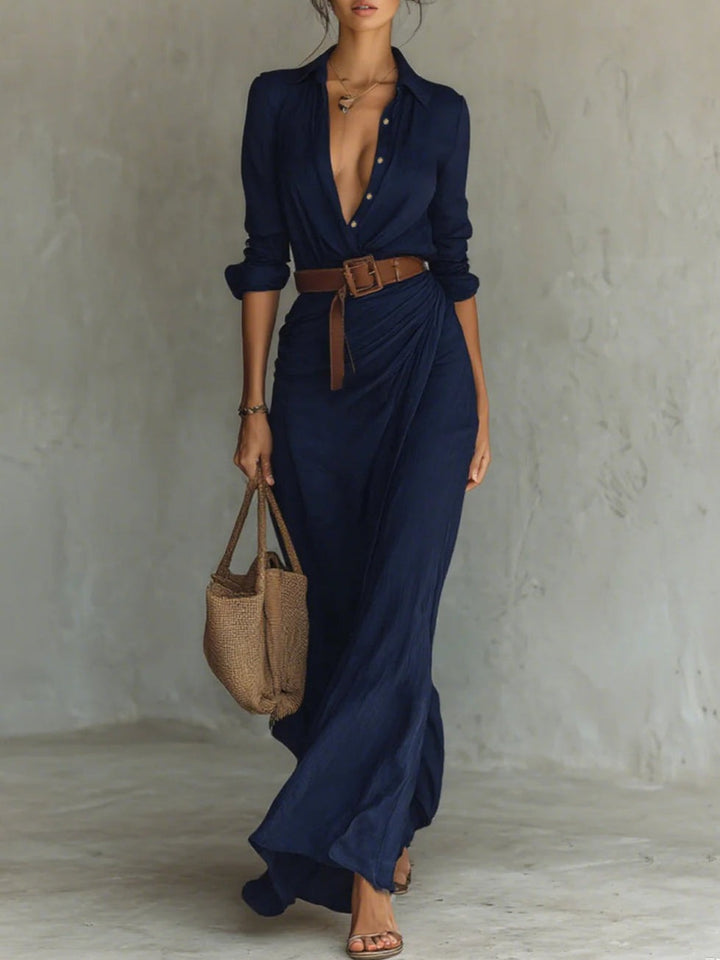 Katrina – Flowing Shirt Dress