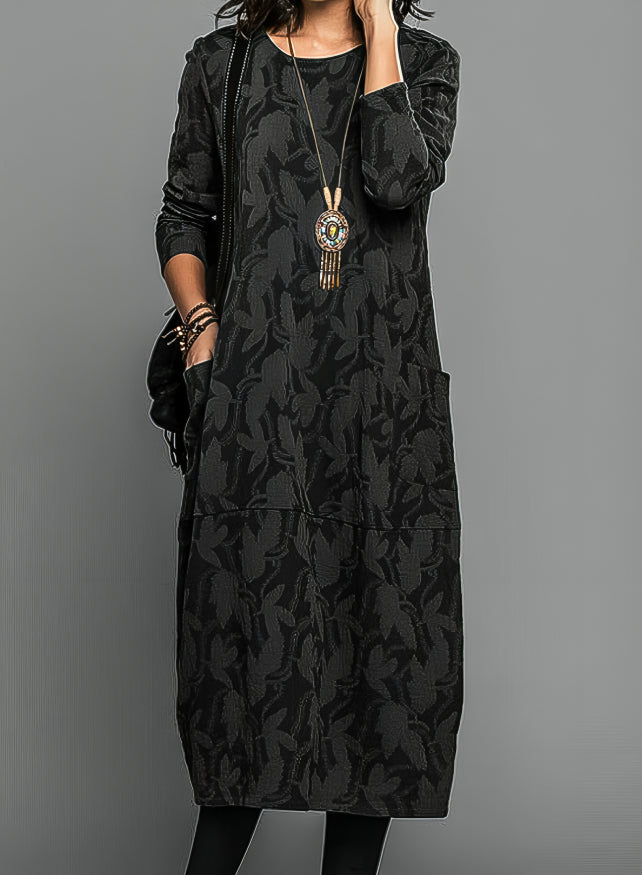 Isabella - Women’s Long Sleeve Maxi Dress