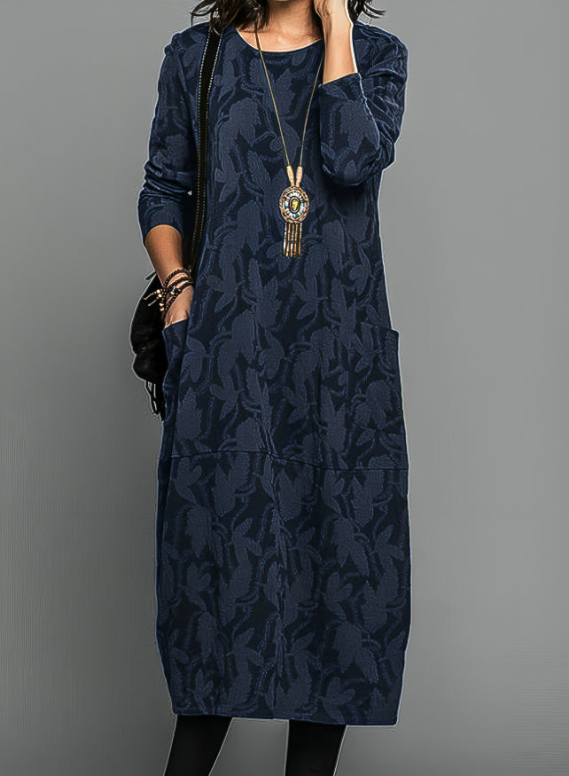 Isabella - Women’s Long Sleeve Maxi Dress