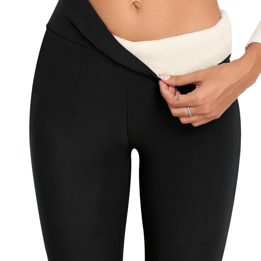 Sofia - High-Waist Thermal Leggings Pants