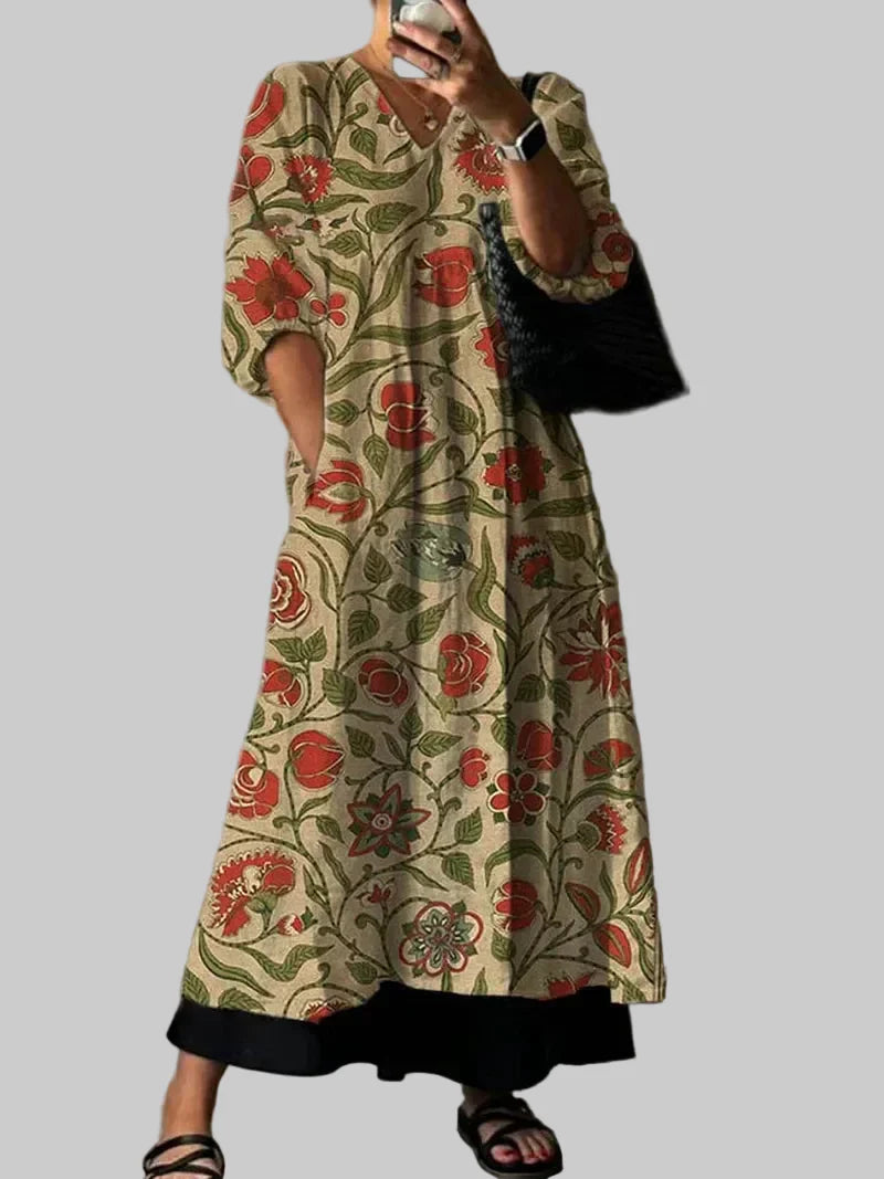 Tati | Elegant Dress with Print