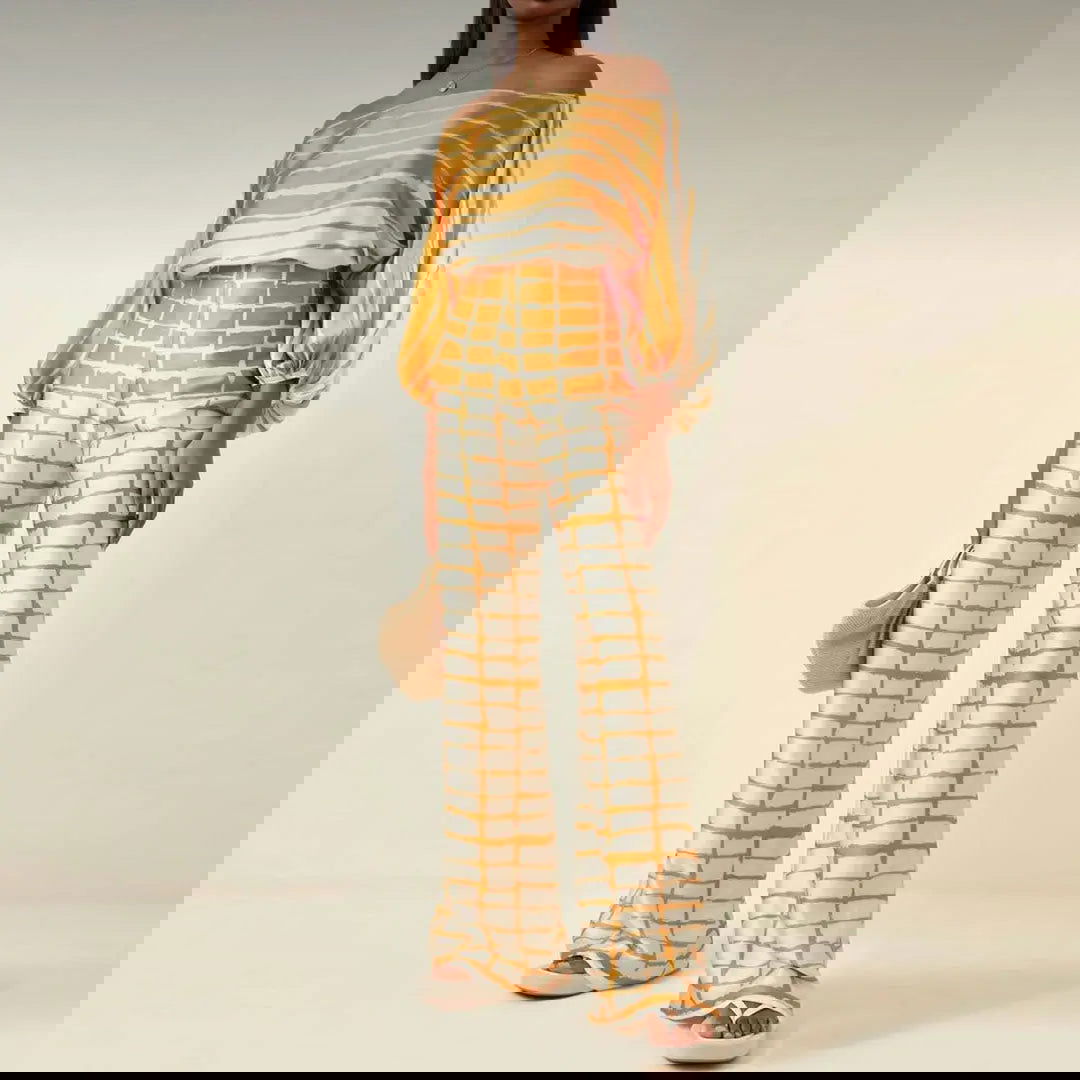 Julie - Satin Two-Piece Set