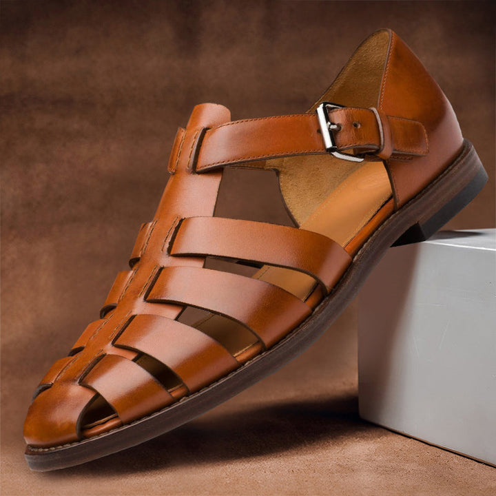 Kennedy - Leather Fisherman Sandals