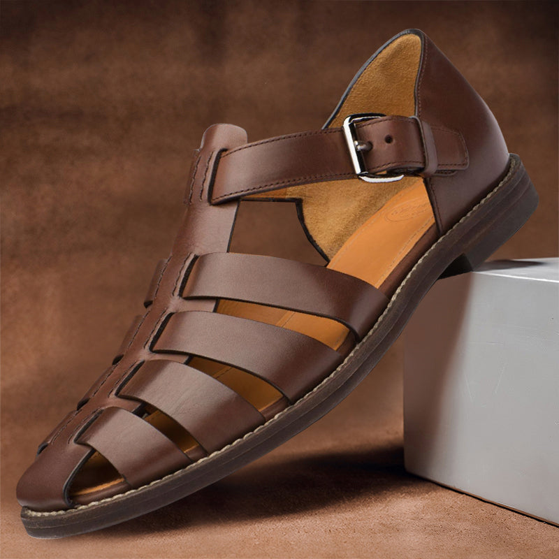 Kennedy - Leather Fisherman Sandals