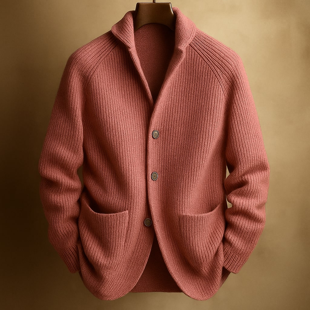 Mason Light Button-Up Knit Cardigan