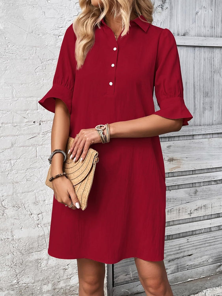 Cameron | Elegant Ruffle Dress