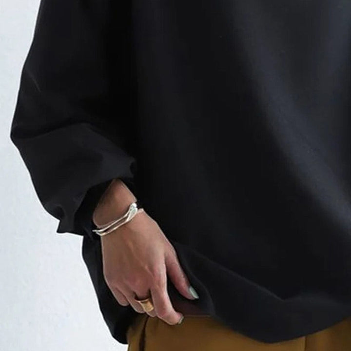 Lucia – Soft Loose High-Neck Sweater