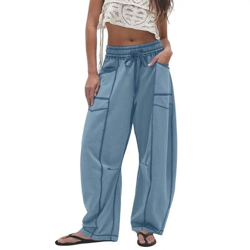 Nova - Wide-Leg Cargo Pants with Pockets