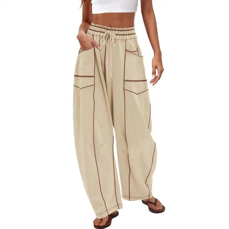 Nova - Wide-Leg Cargo Pants with Pockets