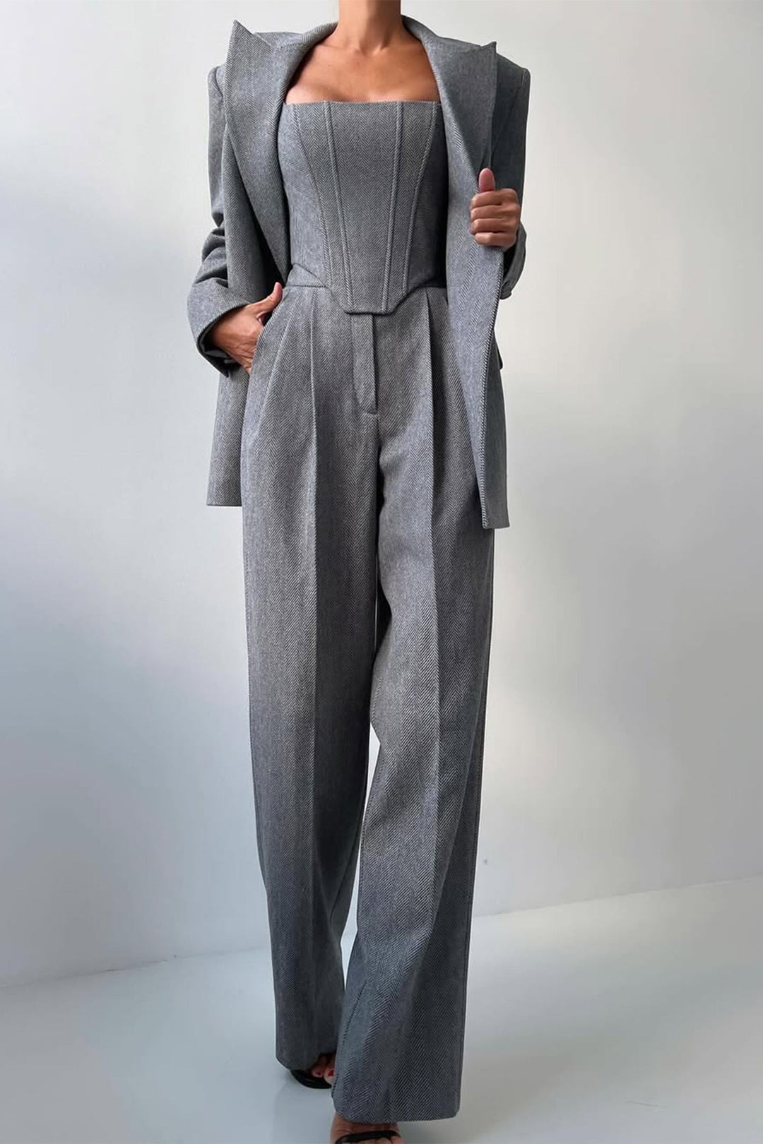 Aurora Three-Piece Suit Set