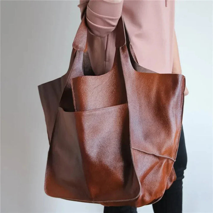 Janet - Leather Tote Bag