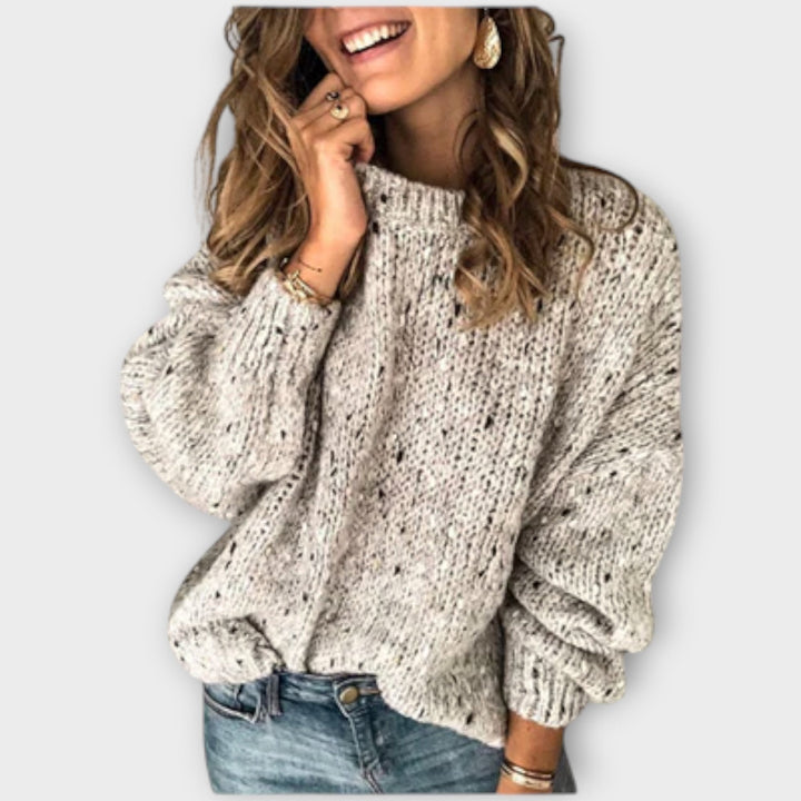 Linda – Cozy Retro Knit Sweater