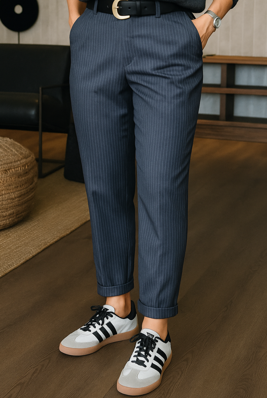 Elara - High-Waist Tailored Pants