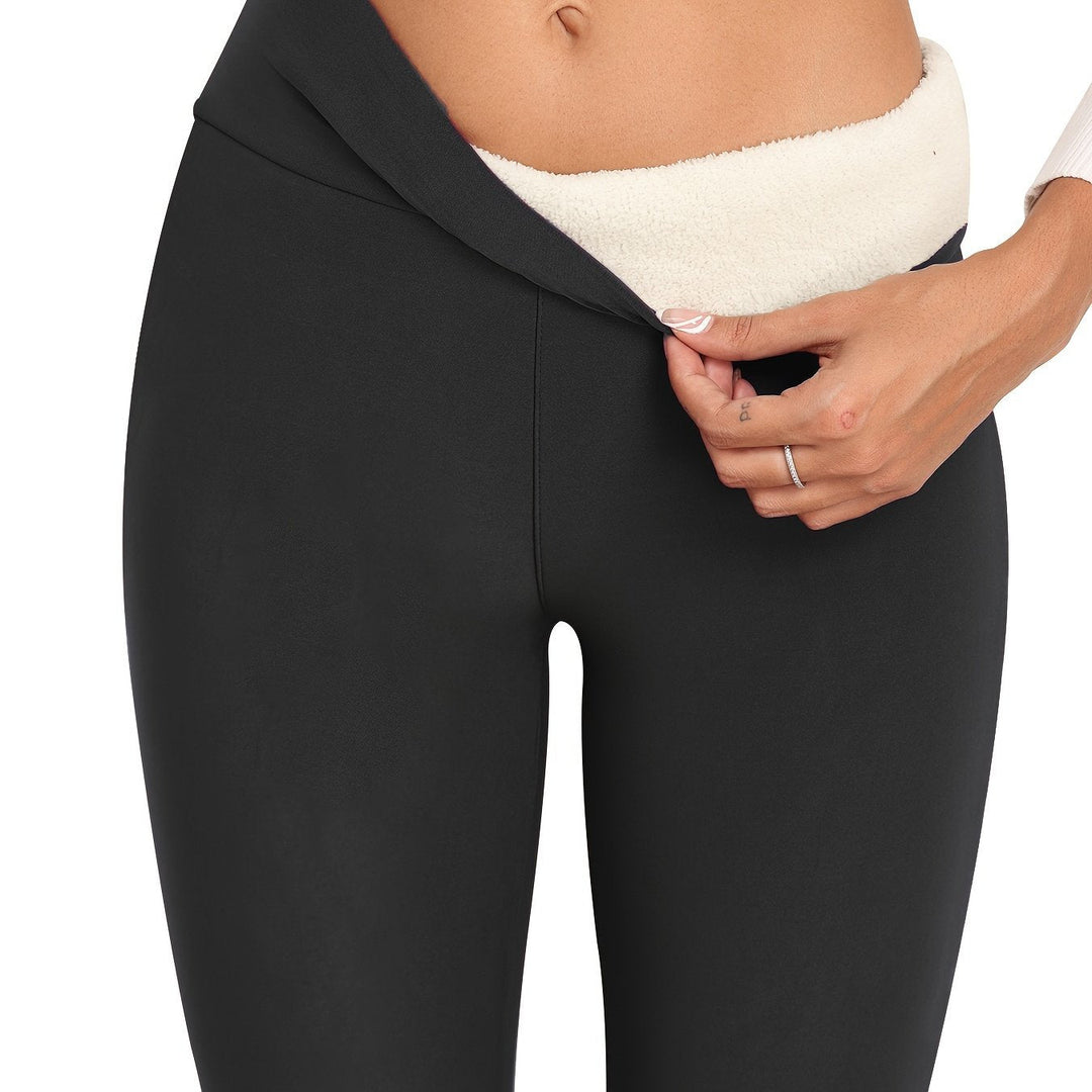 Sofia - High-Waist Thermal Leggings Pants