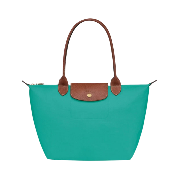 Large Le Pliage Tote, Turquoise