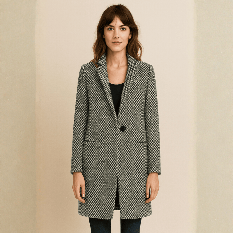 CLAUDIA - STYLISH WOOL COAT FOR AUTUMN AND WINTER