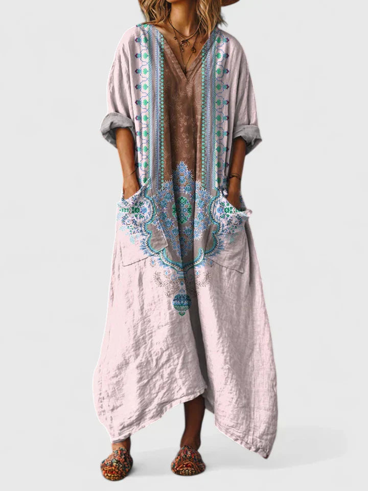 THALSYNA | ELEGANT FLORAL DRESS