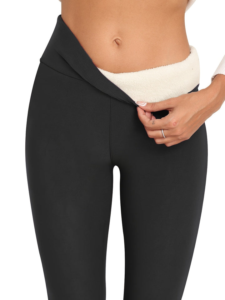 Sofia - High-Waist Thermal Leggings Pants