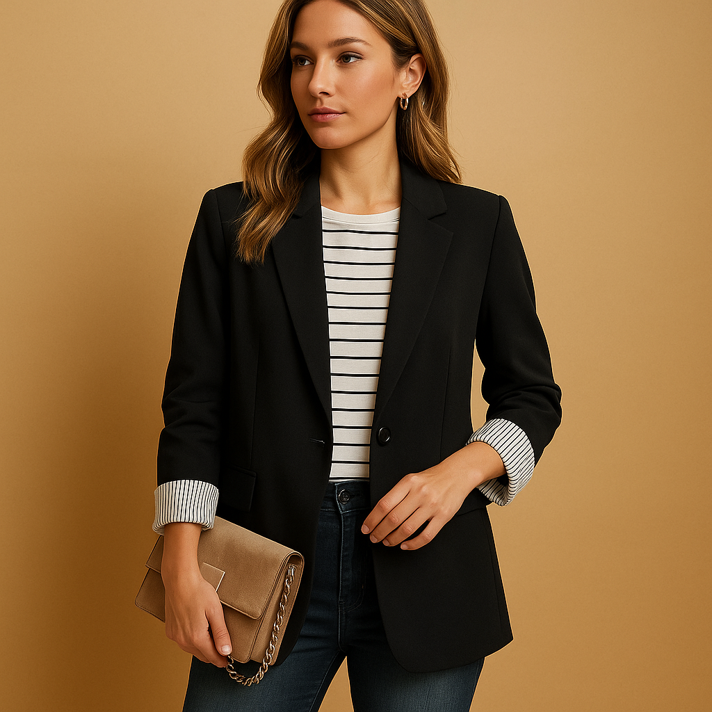 Rive | Lightweight Long Sleeve Blazer for Women