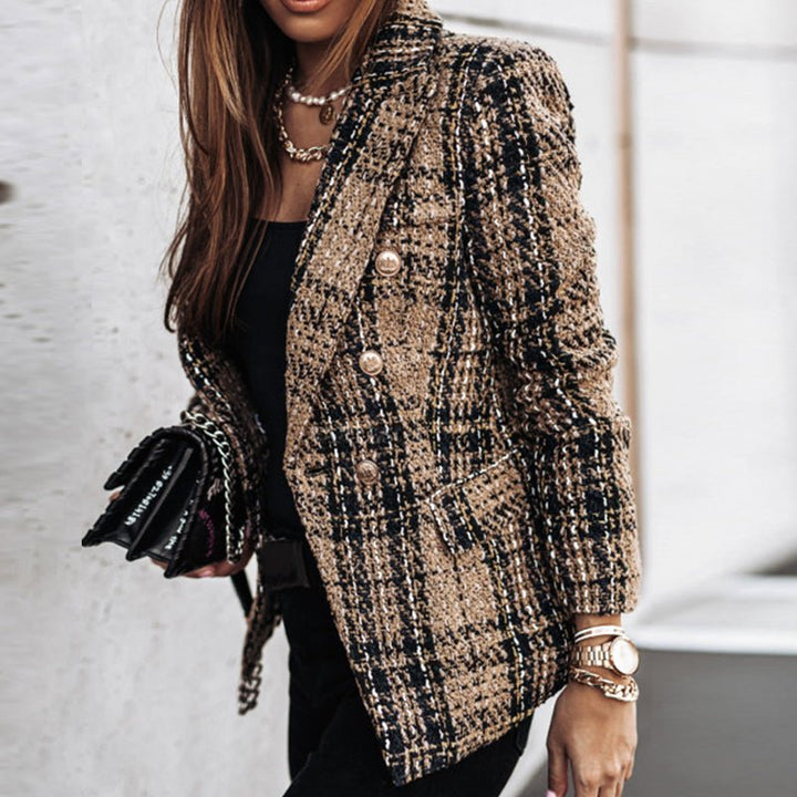 Hailey - Classic Check Blazer
