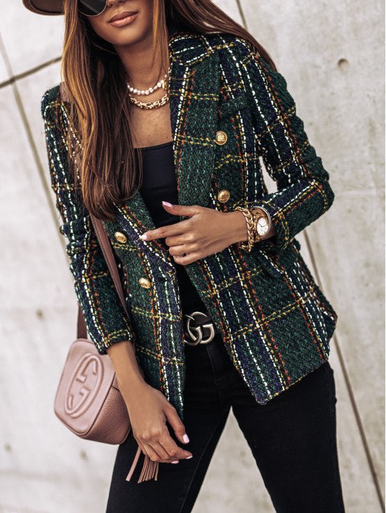 Hailey - Classic Check Blazer