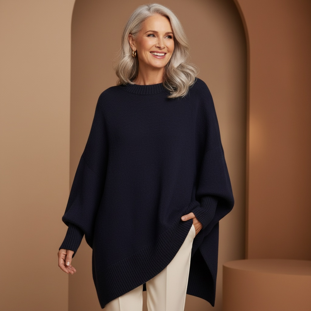KENSINGTON Sophisticated Wool Blend Sweater
